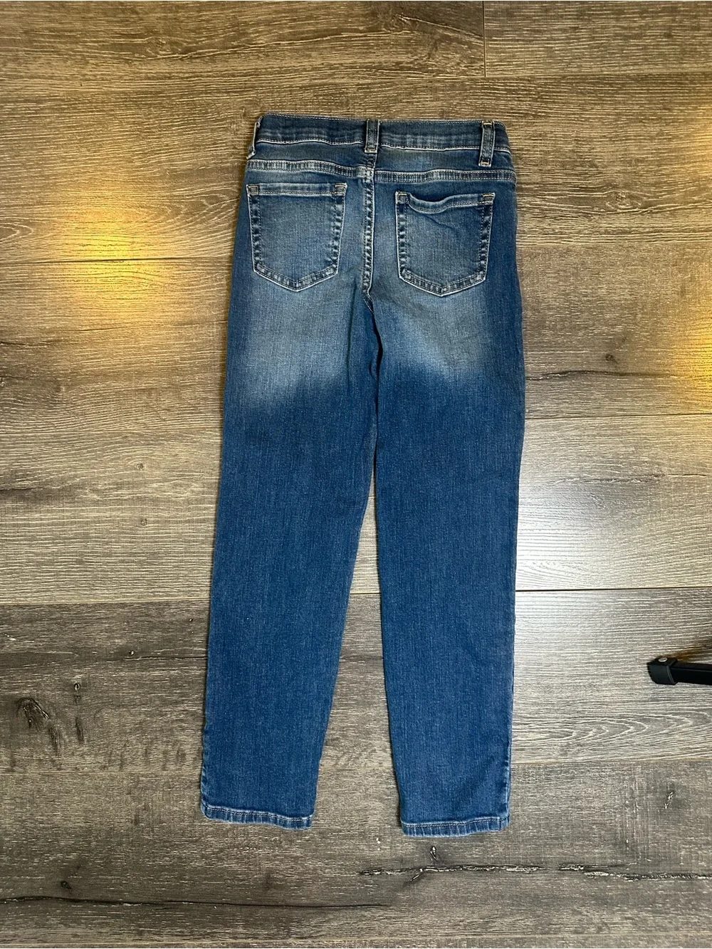 The Children’s Place Girls' Dark Blue Straight Stretch Jeans